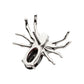 Titanium Threadless Spider Top with 4-Prong Oval CZ