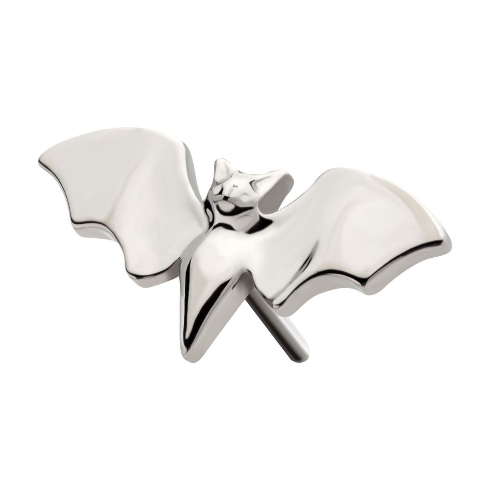 Titanium Threadless Bat with Open Wings Top