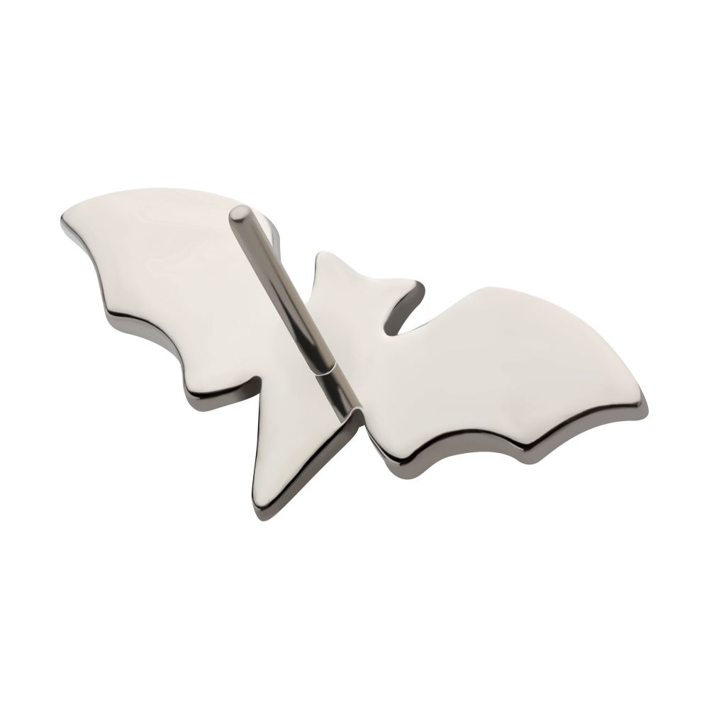 Titanium Threadless Bat with Open Wings Top