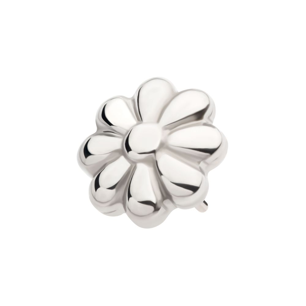Titanium Threadless 8 Petal Flower Shape Top