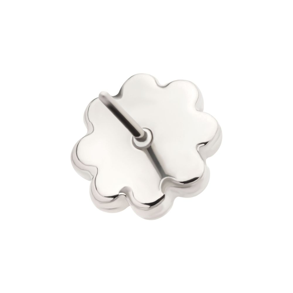 Titanium Threadless 8 Petal Flower Shape Top