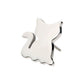 Titanium Threadless Sitting Cat Shape Top