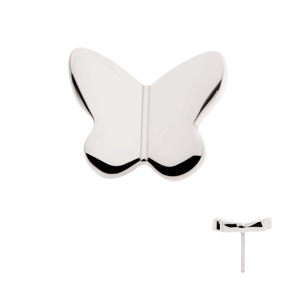 Titanium Threadless Butterfly Top