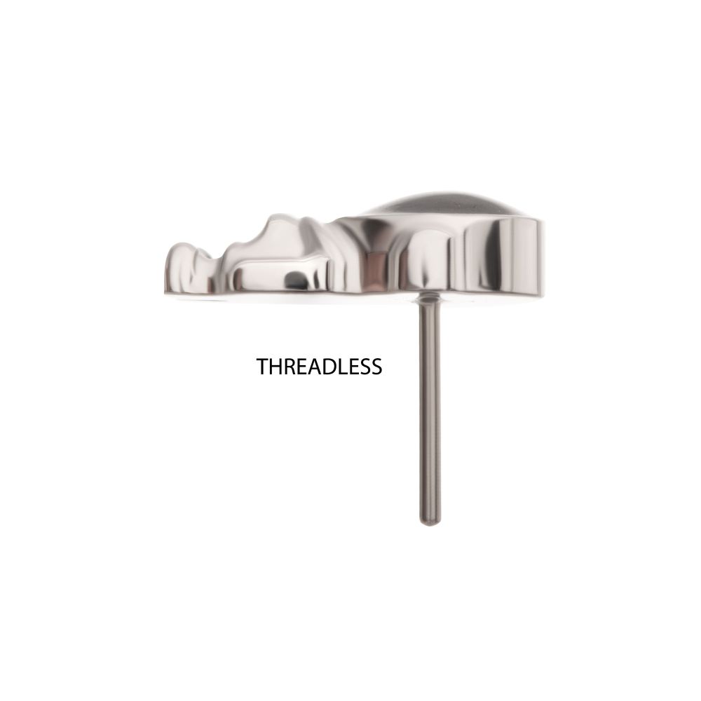 Titanium Threadless 3D Astronaut Top