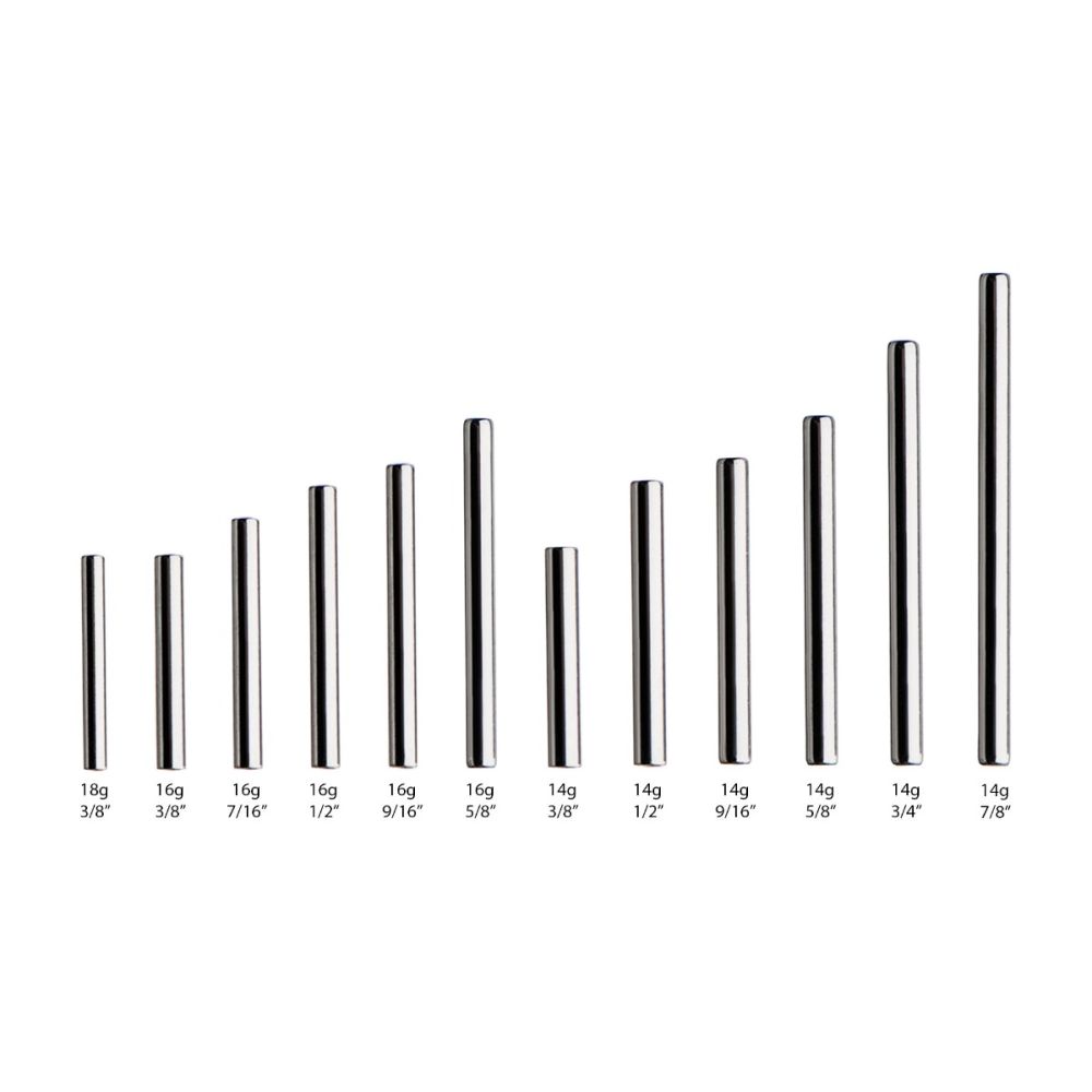 Titanium Threadless Barbell Bar