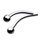 Titanium Threadless with Fixed Ball Curved Bar (Post Only)