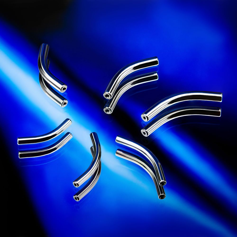 Titanium Threadless Curve Bar Only