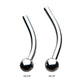 Titanium Threadless with Fixed Ball Curved Bar (Post Only)