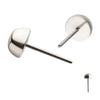 Titanium Threadless Dome Top