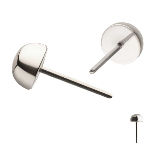 Titanium Threadless Dome Top