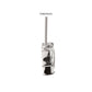 Titanium-Threadless Vertical Helix V-Prong Pear Trio Blossom Cluster Top