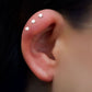 Titanium Threadless Star Back Duality Labret (Base Only)