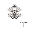 Titanium Threadless Frog Top