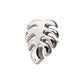 Titanium Threadless Monstera Leaf Top