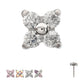 Titanium Threadless Low Profile Quadra Top