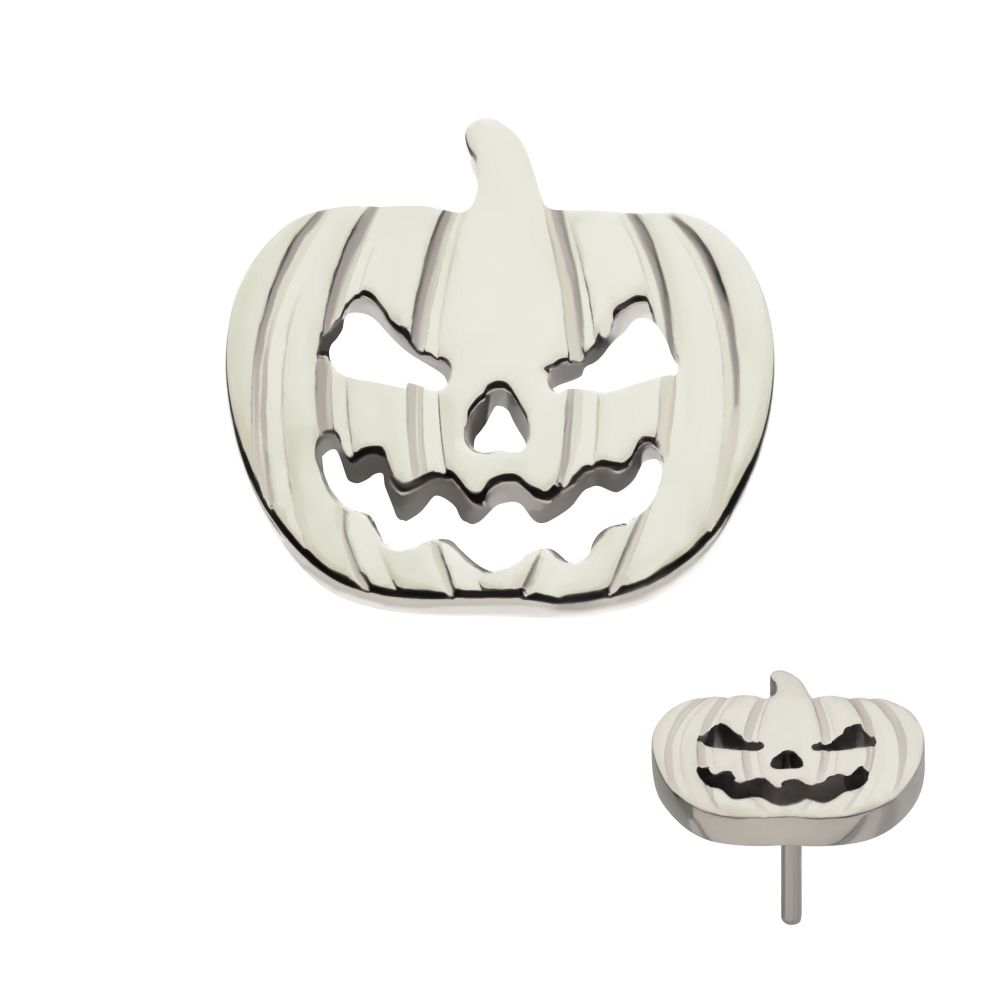 Titanium Threadless Pumpkin Top