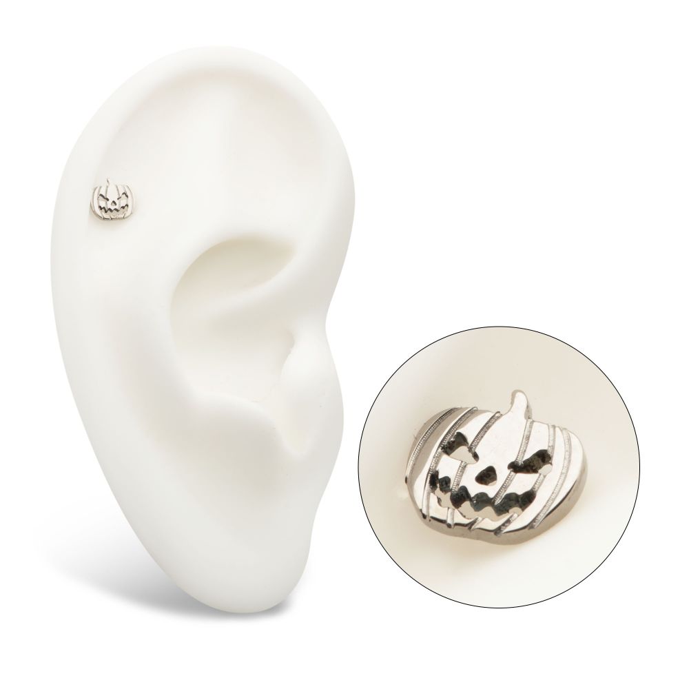 Titanium Threadless Pumpkin Top