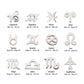 Titanium Threadless Zodiac Sign Tops