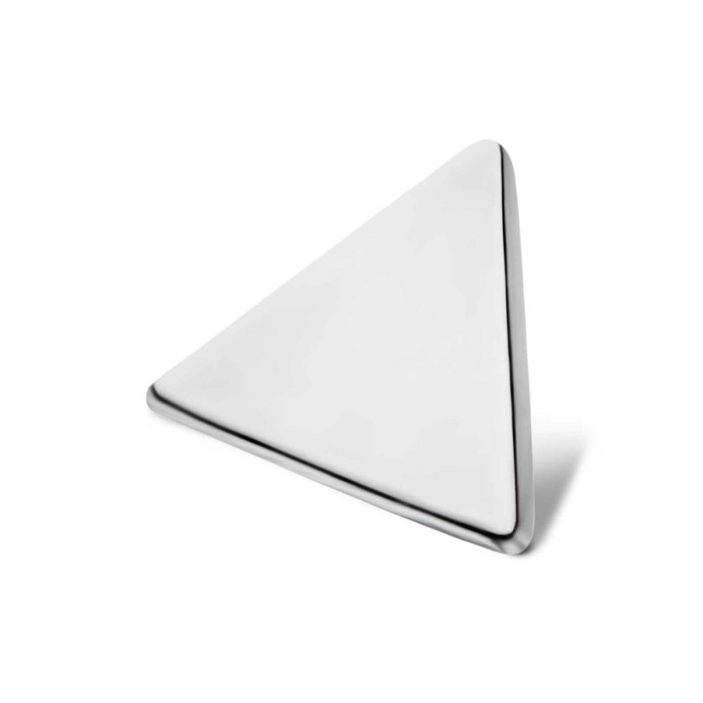 Titanium Mirror Finish Triangle Threaded Ends