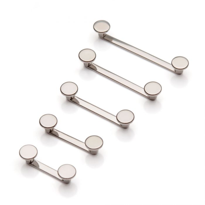 Titanium Internally Threaded with 4mm Flat Discs Surface Barbell