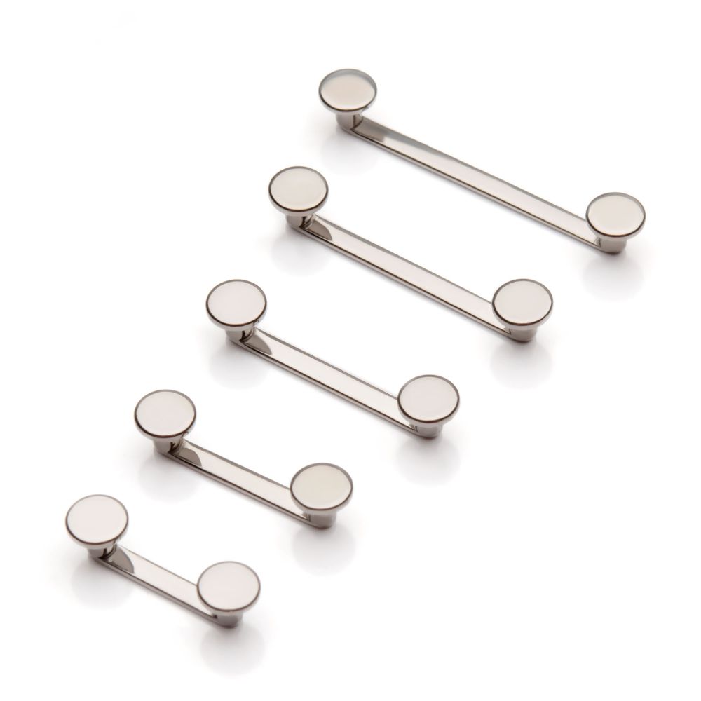 Titanium-Internally Threaded with 4mm Flat Discs Surface Barbell