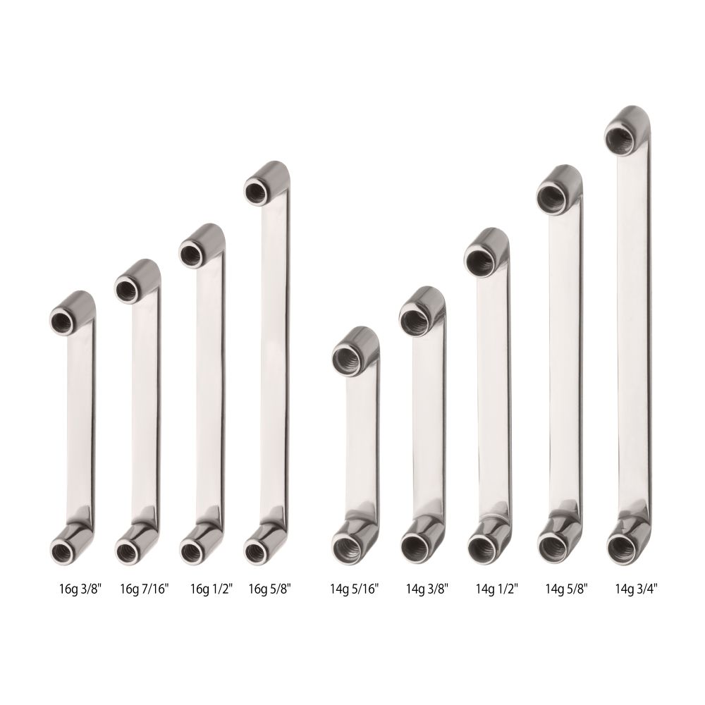 Titanium Internally Threaded Surface Bar