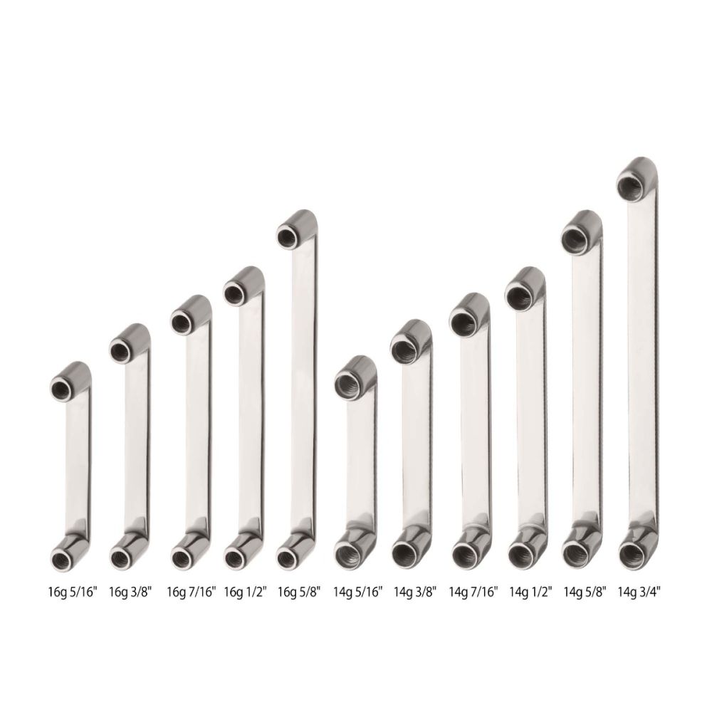 Titanium-Internally Threaded Surface Bar