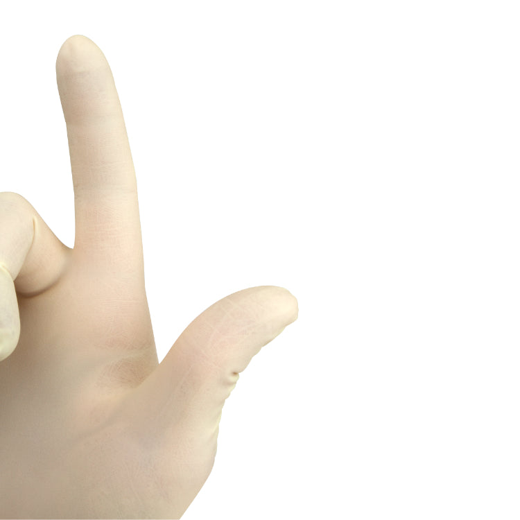 Dynarex Safetouch Sterile Latex Surgical Gloves, Powder-Free