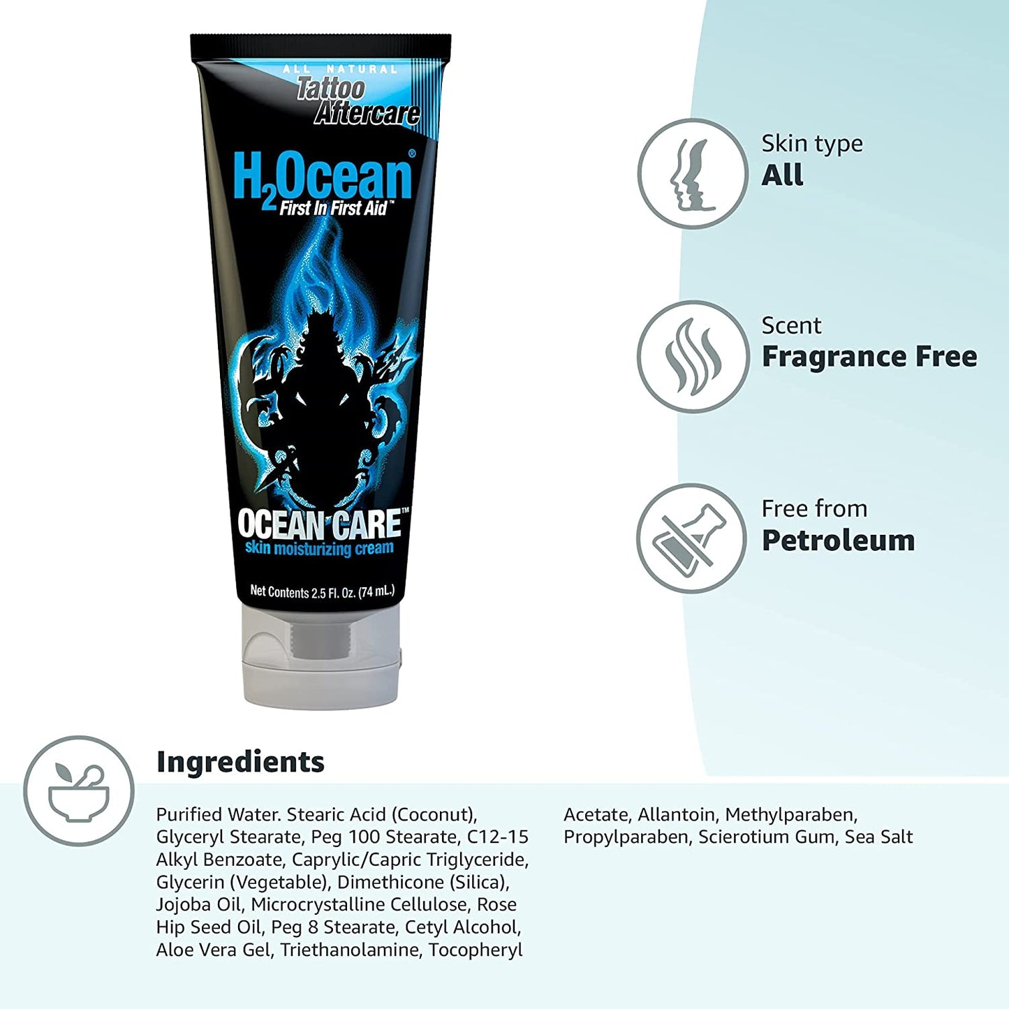 H2Ocean Ocean Care Tattoo Cream