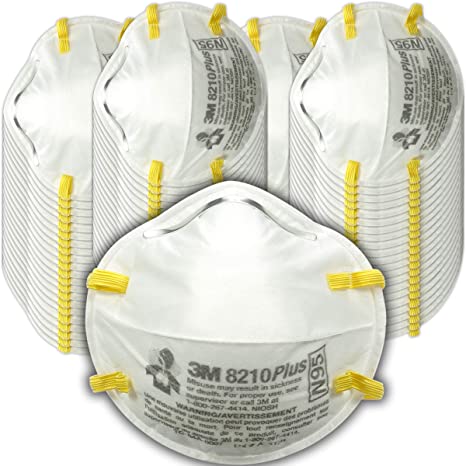 3M™ Particulate Respirator 8210, N95 160 EA/Case
