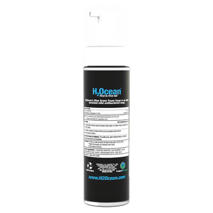 Blue Green Foam Soap 7 oz