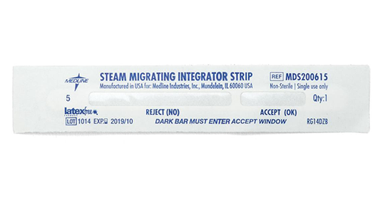 Medline Steam Integrator Strips,  (Pack of 250)