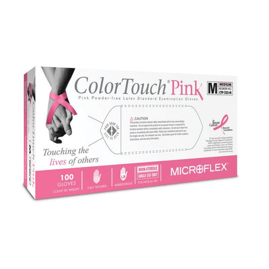 MICROFLEX® ColorTouch® Pink latex