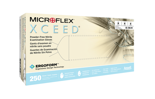 Microflex Xceed Nitrile exam Gloves- 250/box